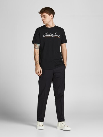 JACK & JONES - Camiseta 'Tons Upscale' en negro