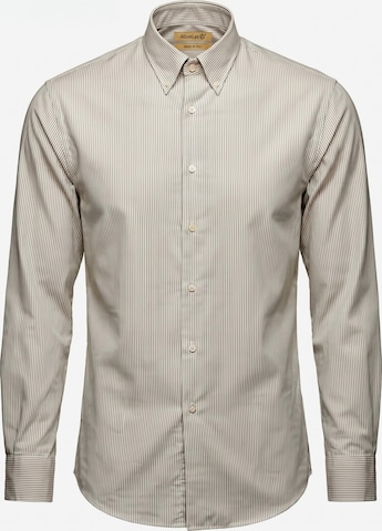 AlbumLeo Regular fit Button Up Shirt in Beige: front