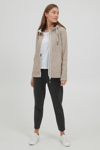 Oxmo Fleece Jacket 'FIA' in White