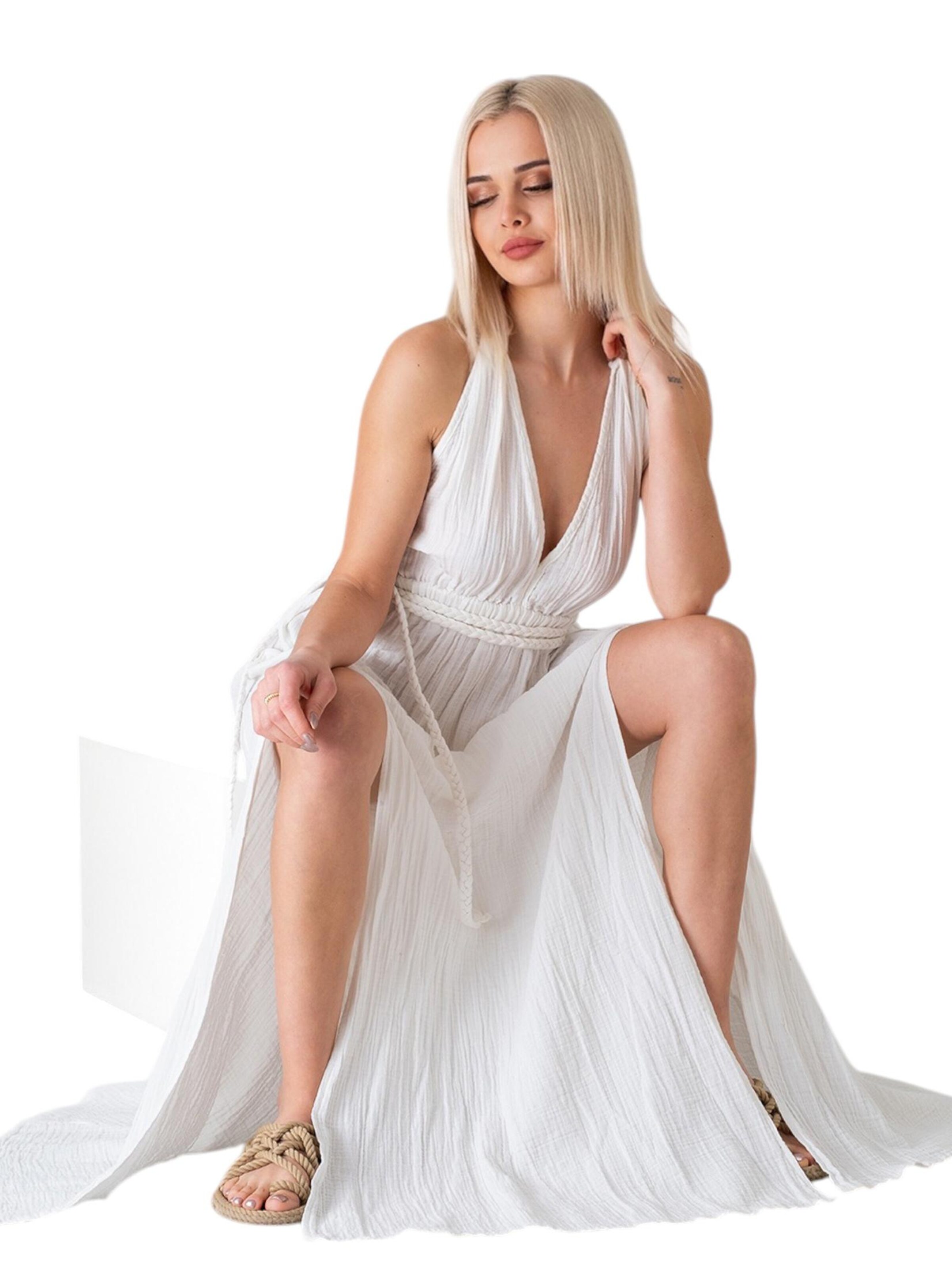 WENOR Dress 'AURELA-BOHO' in White