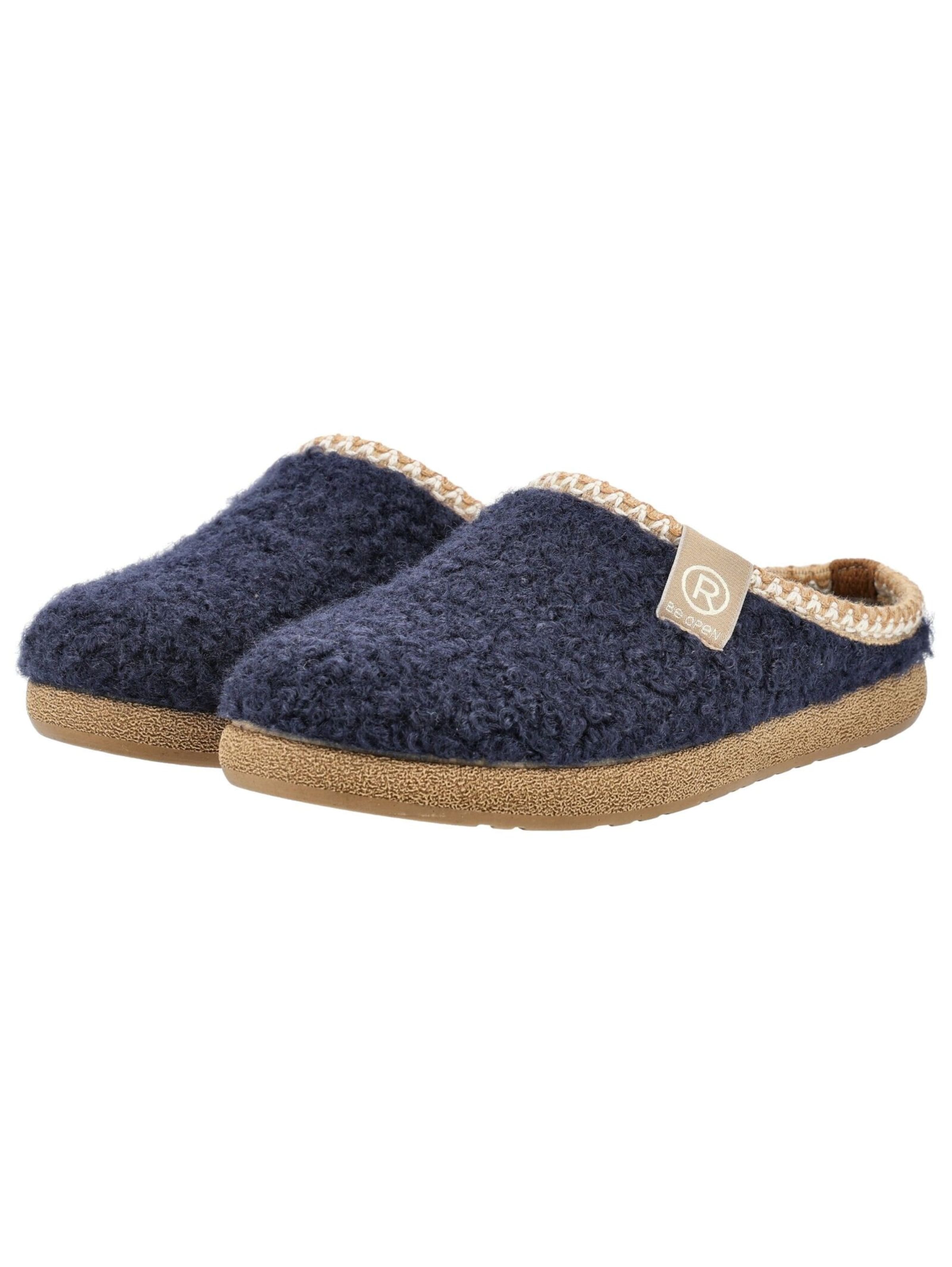 ROHDE Slipper in Blue: front