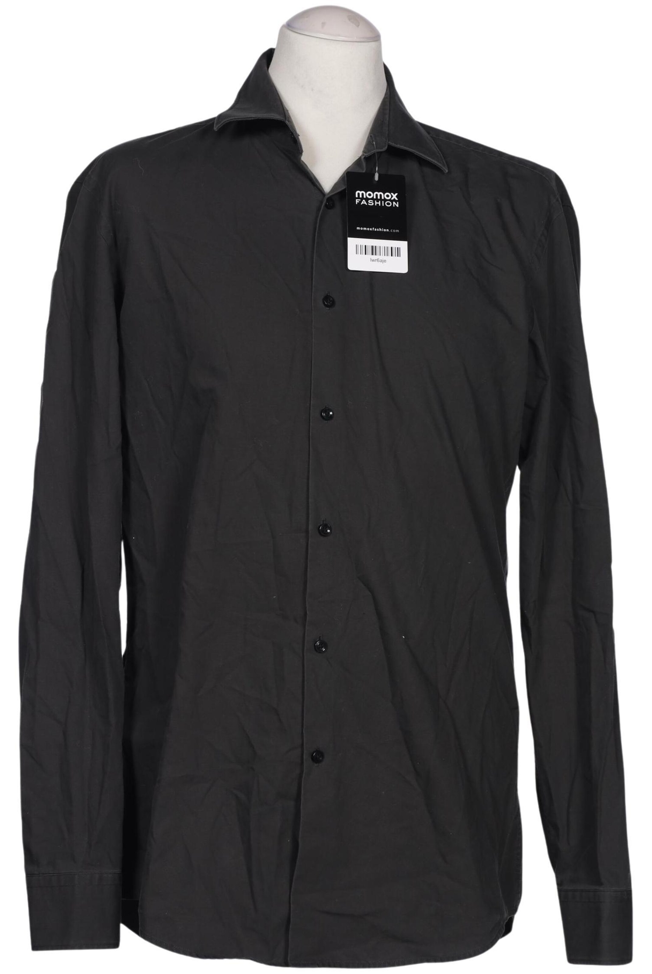 HUGO Button Up Shirt in L in Grey: front