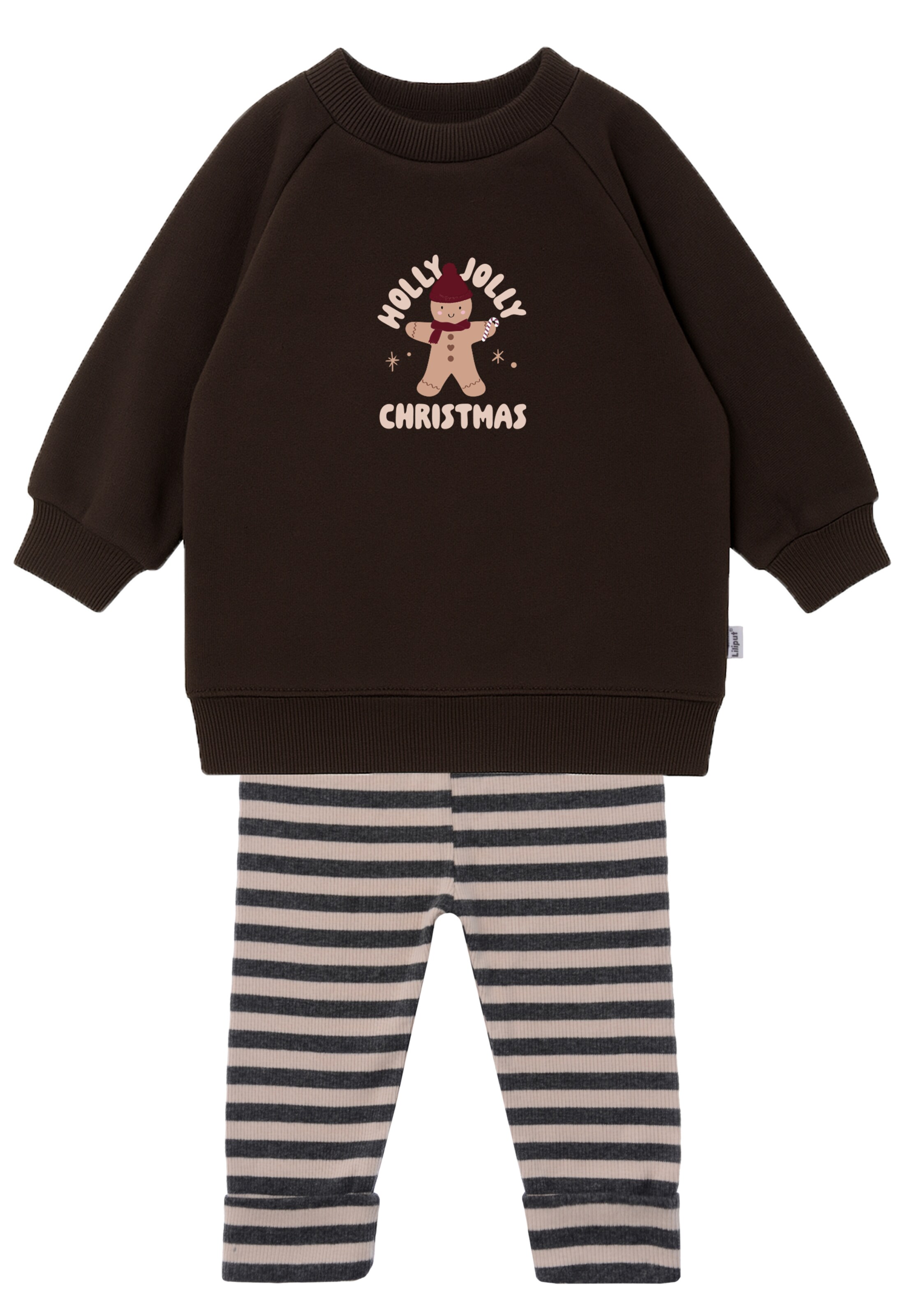LILIPUT Set 'Lebkuchen' in Brown: front