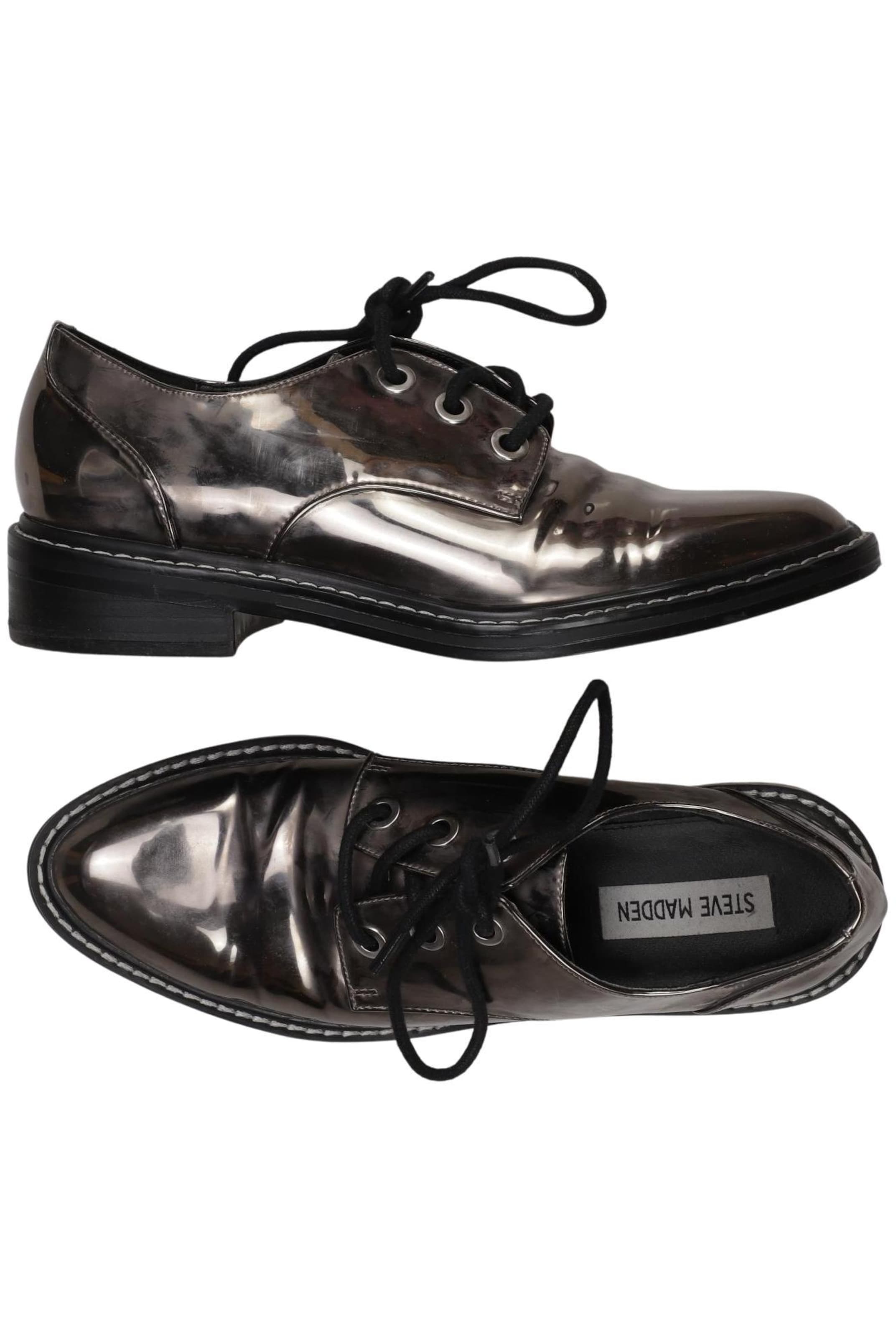 STEVE MADDEN Halbschuh 37 in Silber: Vorderseite