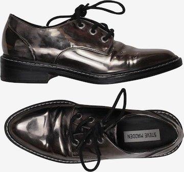 STEVE MADDEN Halbschuh 37 in Silber: Vorderseite