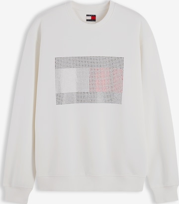 Tommy Jeans - Sudadera en blanco: frente