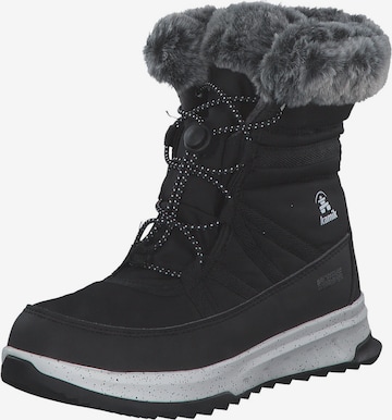 Kamik Snow Boots in Black: front