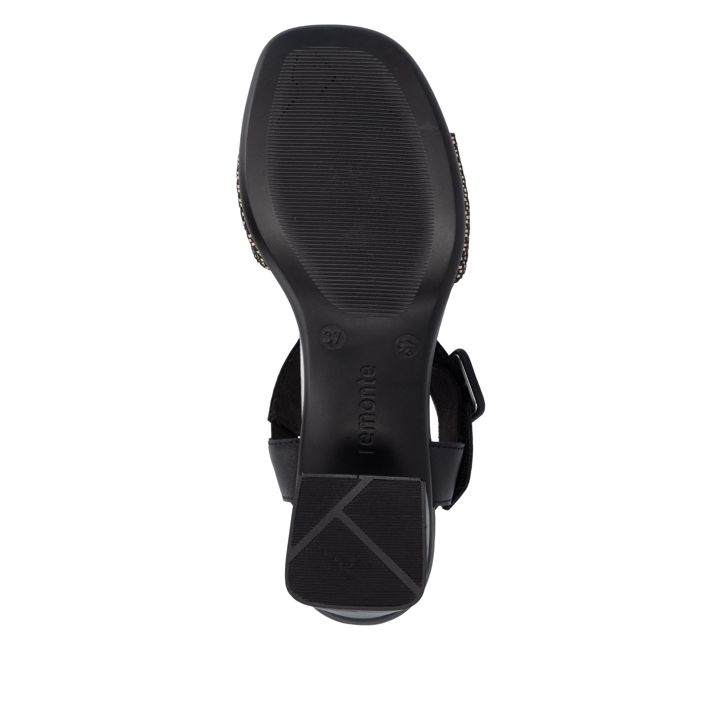 REMONTE Strap Sandals in Black