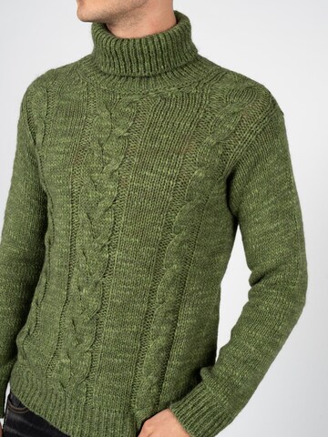 xagon man Sweter w kolorze zielony