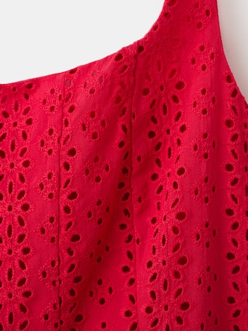 MANGO Sommerkjole 'CARDIO' i rød