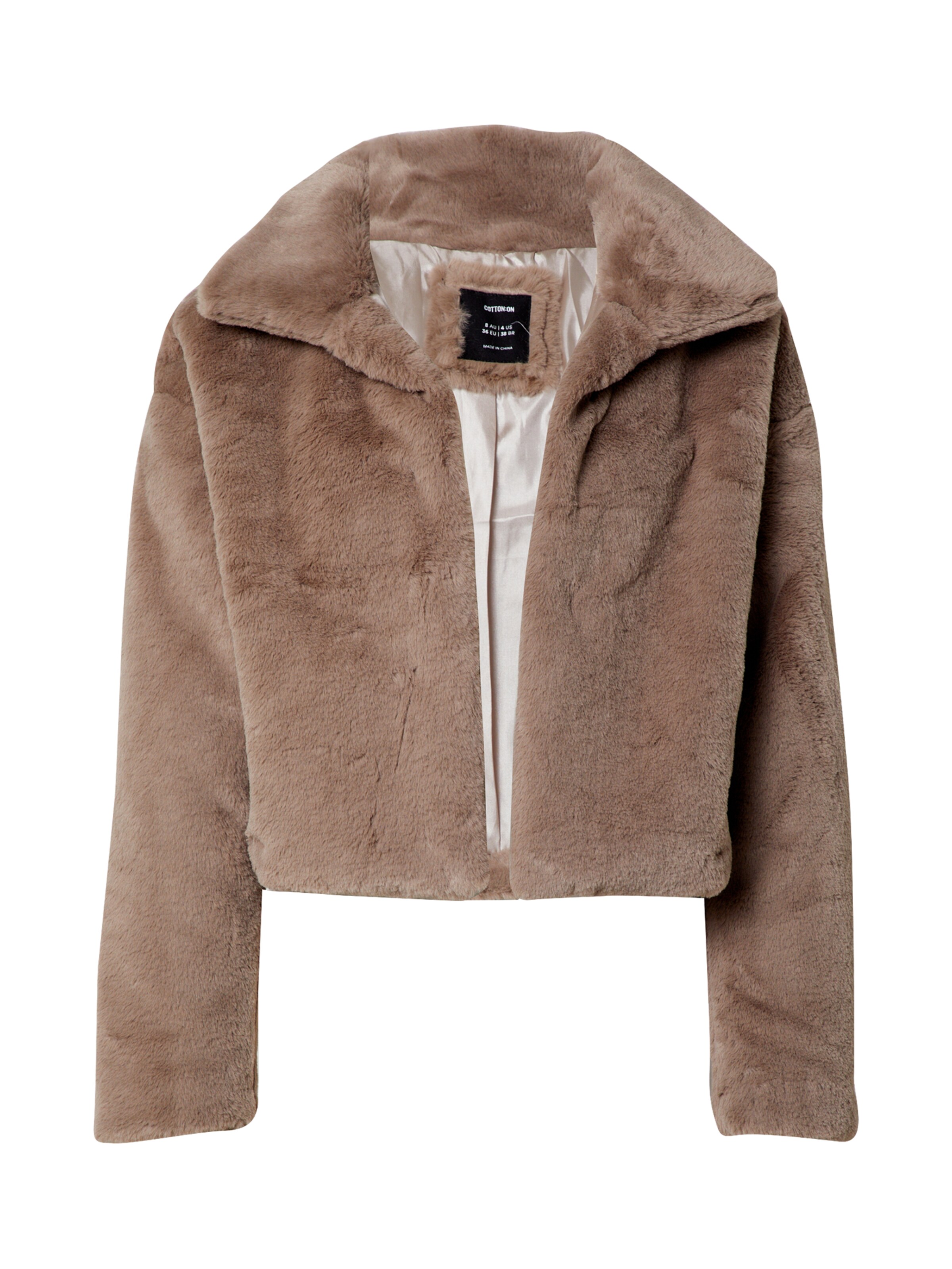 cotton on fur jacket