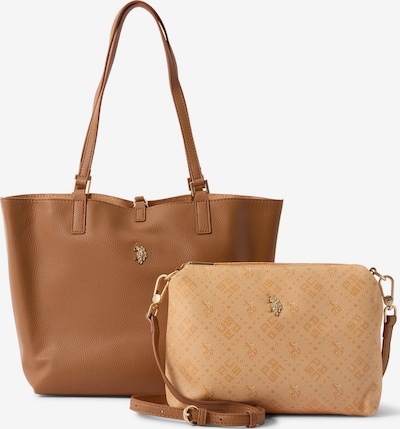 U.S. POLO ASSN. Shopper 'MALIBU' in One Size in braun / cappuccino, Produktansicht