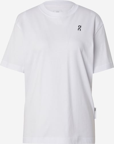 On Performance shirt in Black / White, Item view