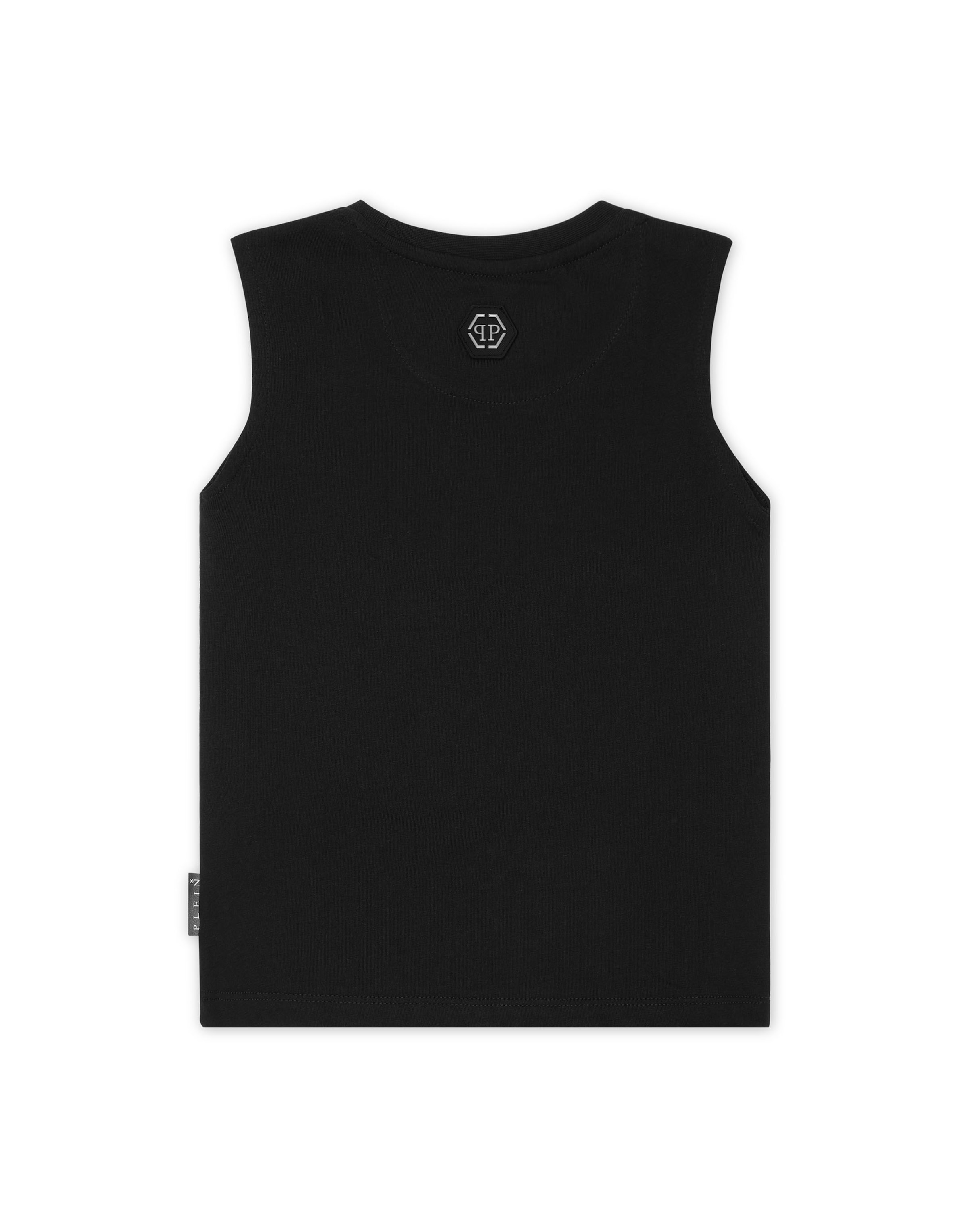 Philipp Plein - Top 'Plein Queen' em preto