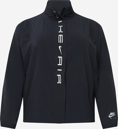 NIKE Sportjacke en schwarz / weiß, Vue avec produit
