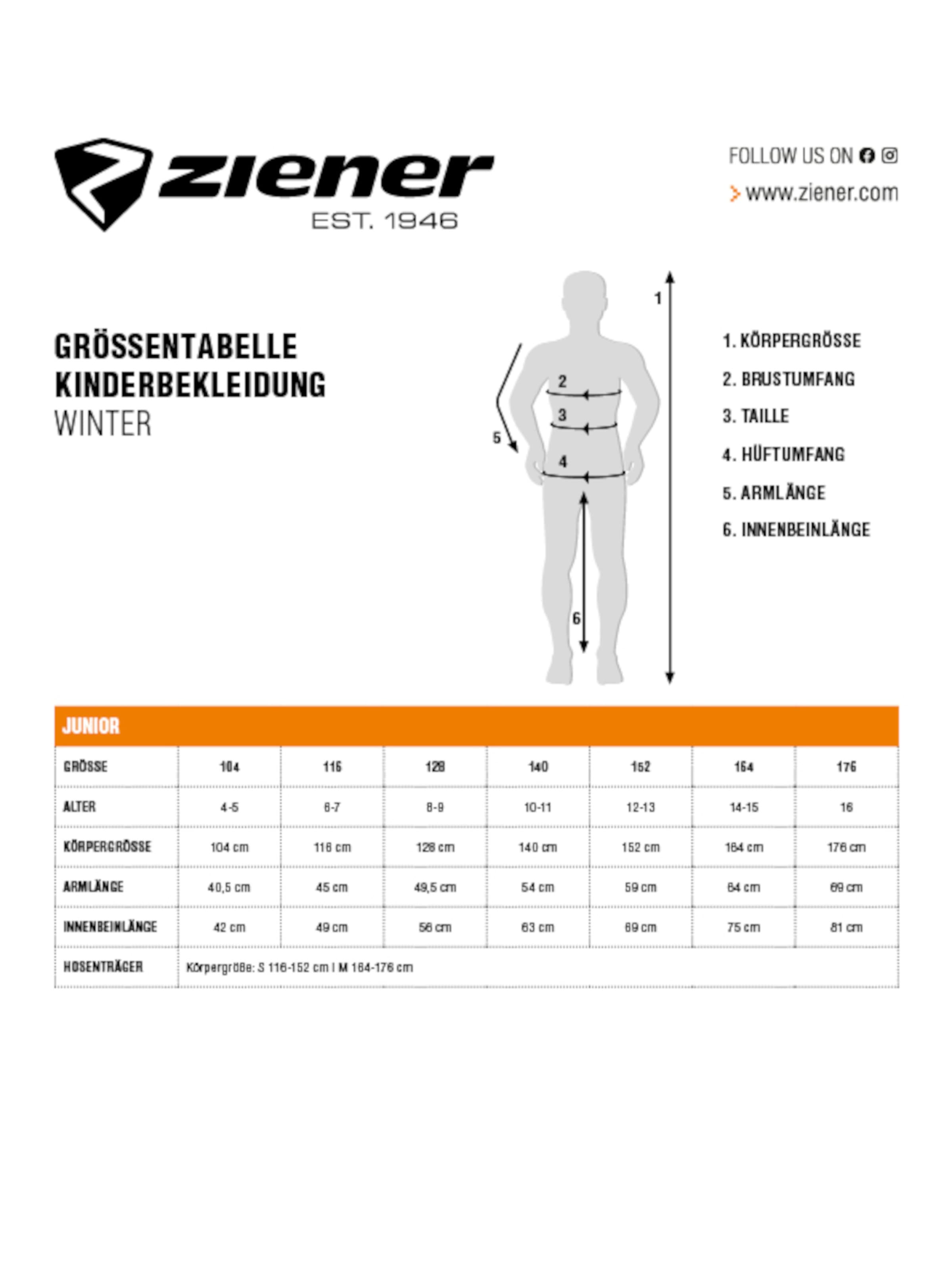 ZIENER Outdoor jacket 'Awar' in Blue