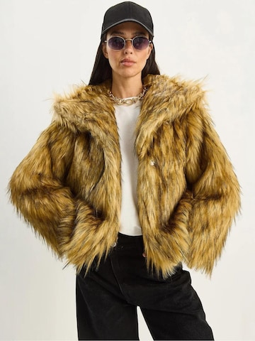 Bianco Lucci Winterjas in Beige: voorkant