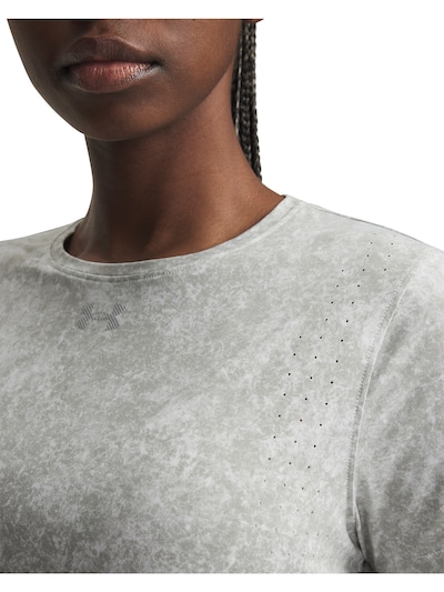 UNDER ARMOUR Performance Shirt ' UA Velociti ' in L in Grey / White, Item view