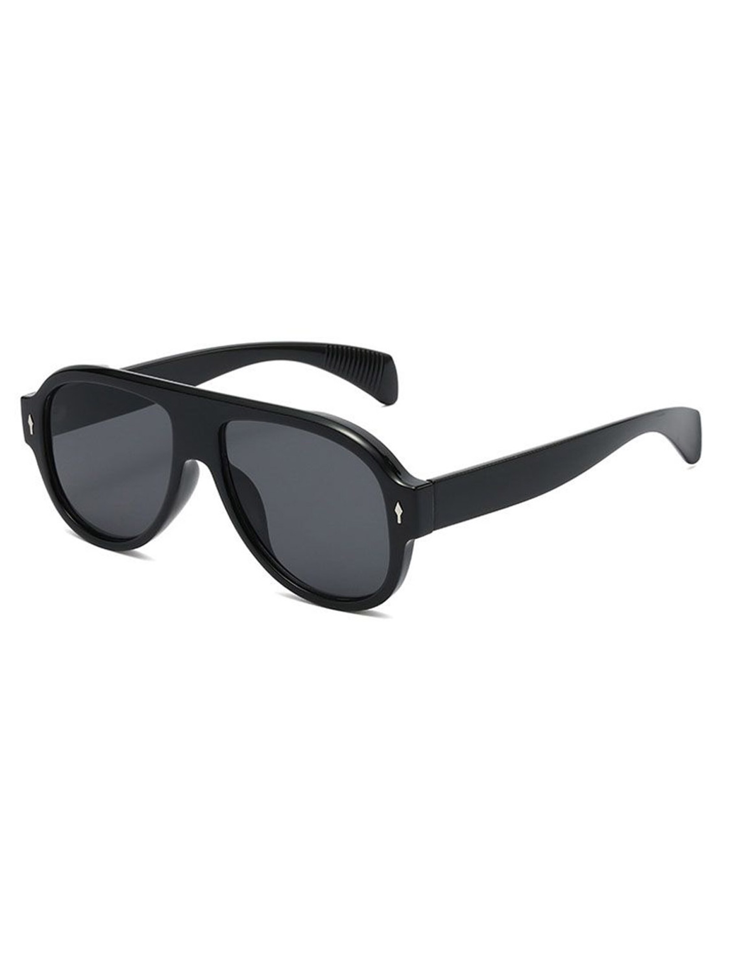 VEYREY Sunglasses in Black: front