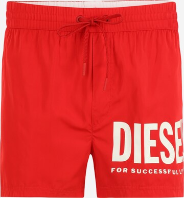 Pantaloncini da bagno 'MARIO' di DIESEL in rosso: frontale