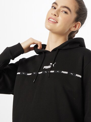 PUMA Athletic Sweatshirt in Black