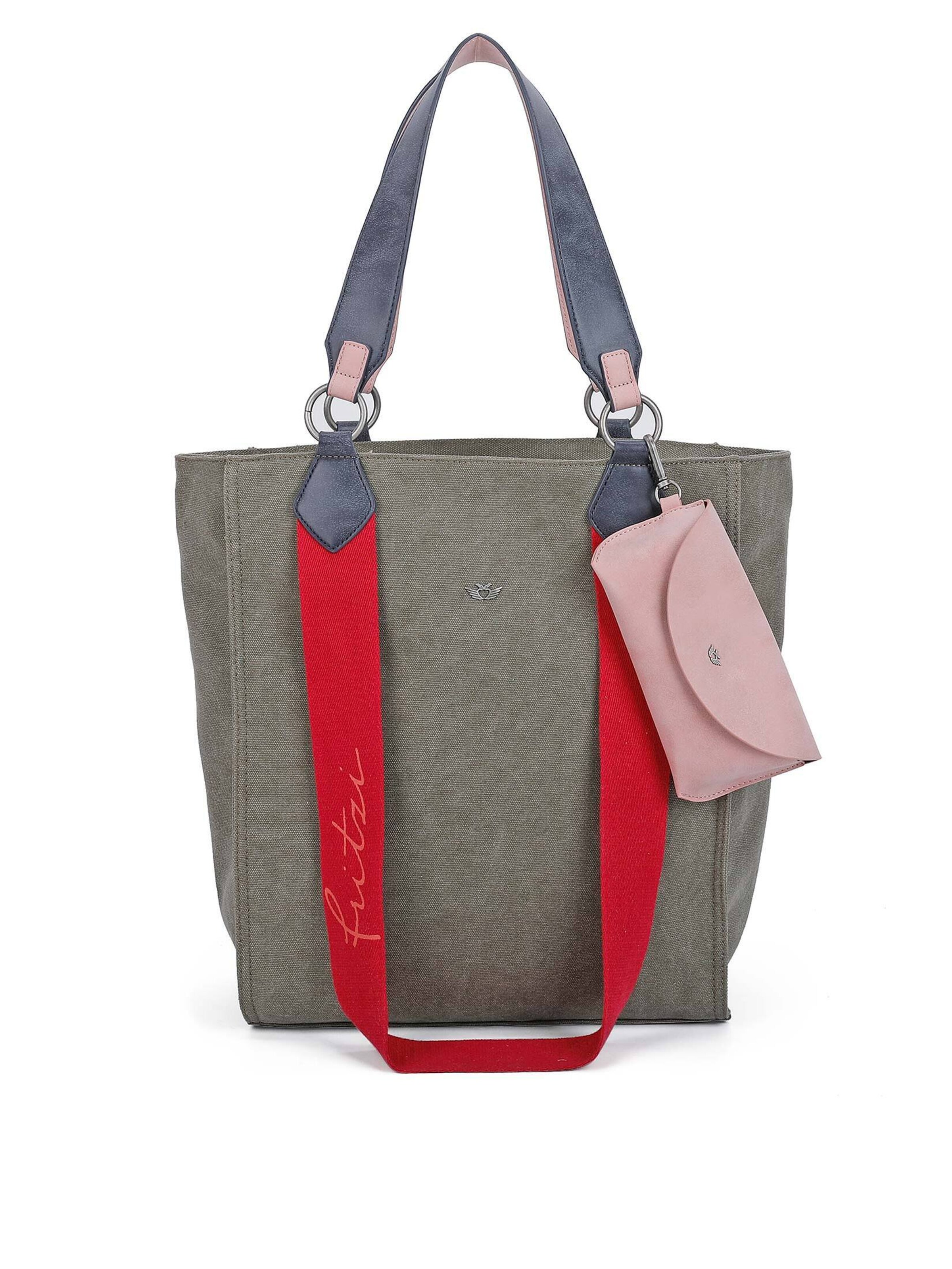 Fritzi aus Preußen Shopper 'Izzy' in Groen: voorkant