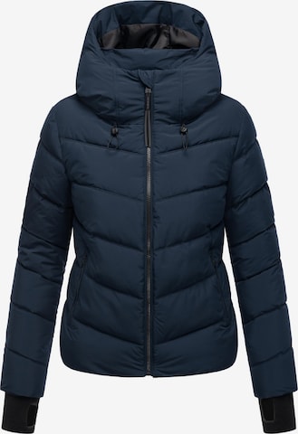 Veste d’hiver MARIKOO en bleu : devant