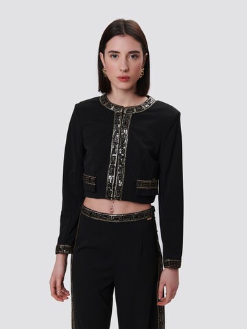 Influencer Between-season jacket in Black: front