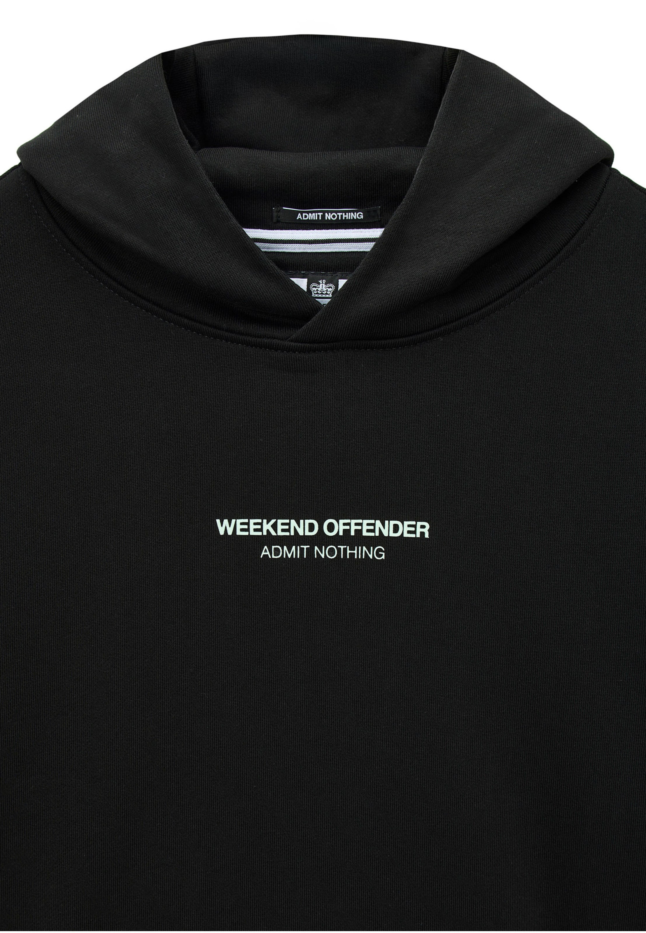 Weekend Offender Sweatshirt 'Cobain Woan' in Black