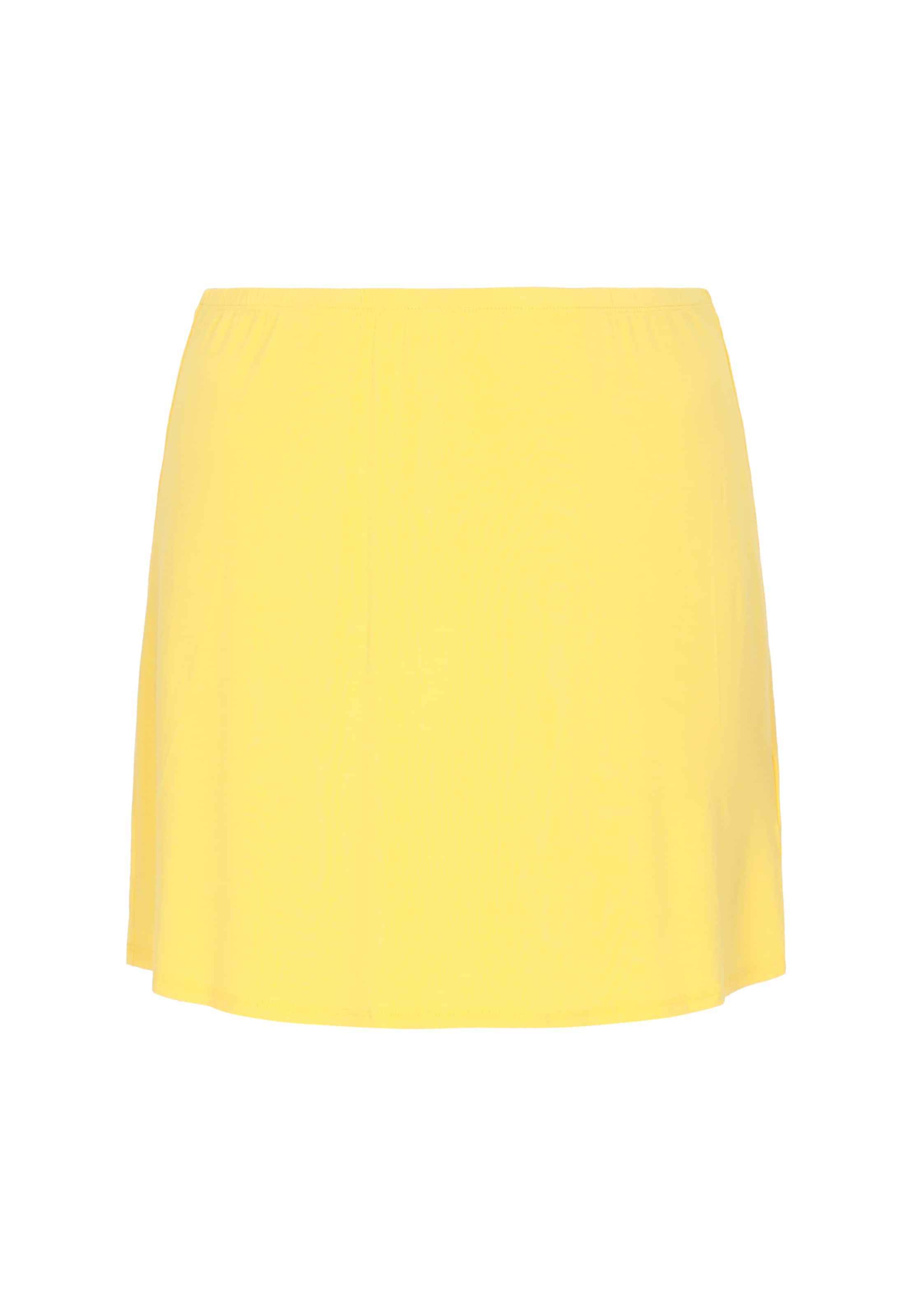 MYMO - Falda en amarillo: frente