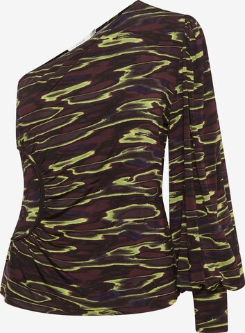 Gestuz Blouse 'Shevy' in Brown: front