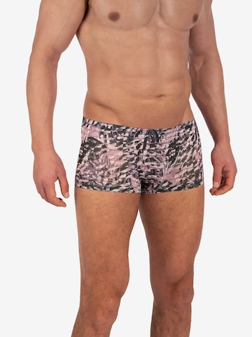 Boxers ' RED2333 Minipants ' Olaf Benz en violet : devant