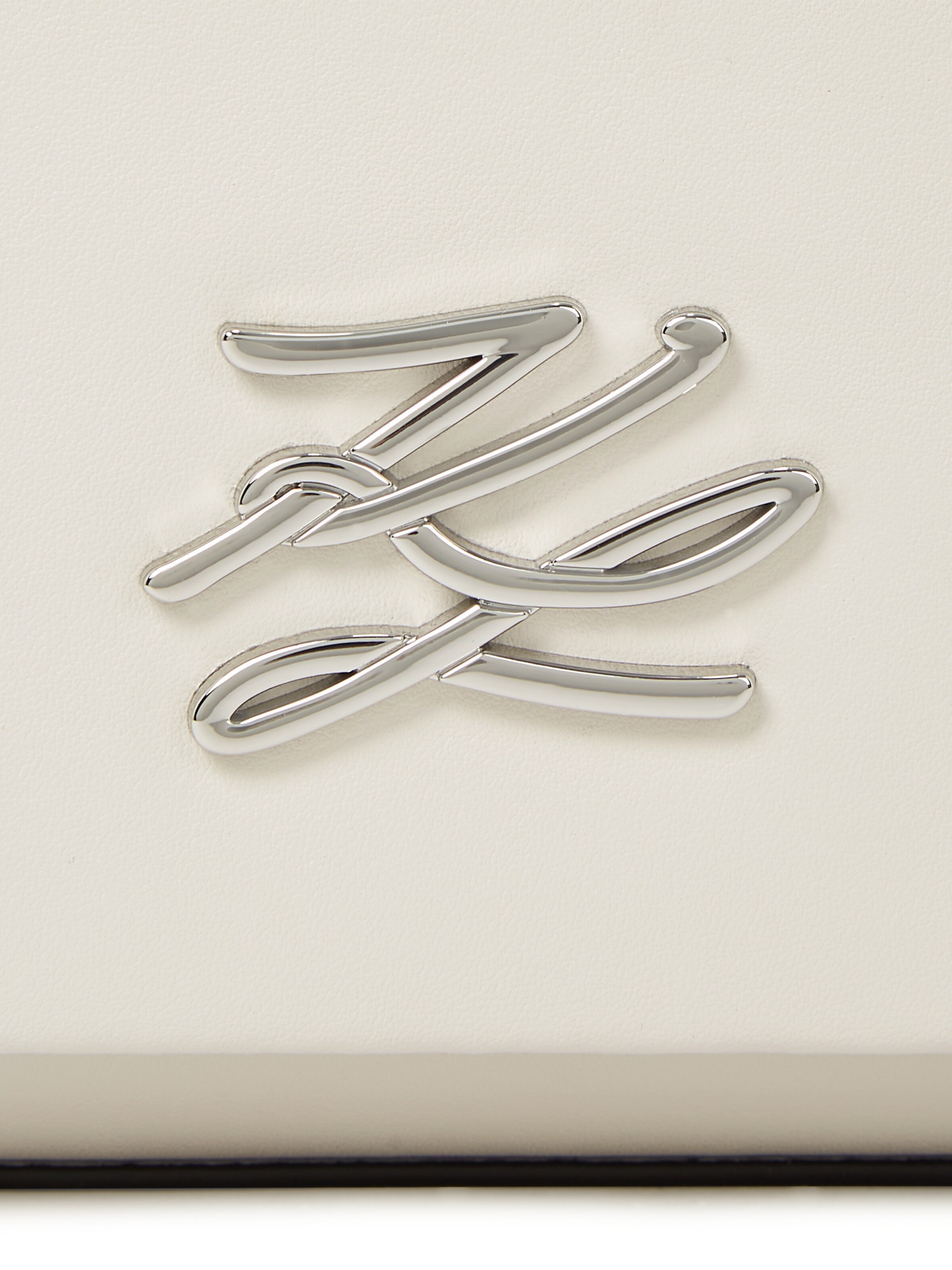 Karl Lagerfeld Τσάντα ώμου σε λευκό