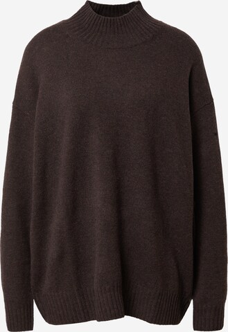 WEEKDAY Sweater 'Unni' in Brown: front