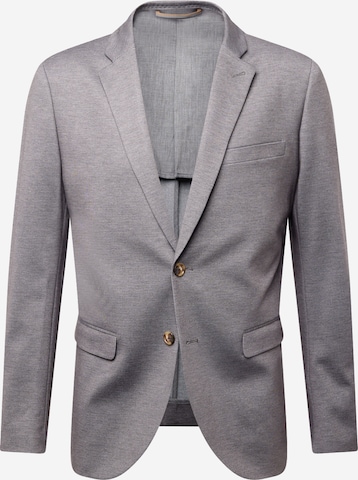 Coupe regular Veste de costume 'George' Matinique en gris : devant