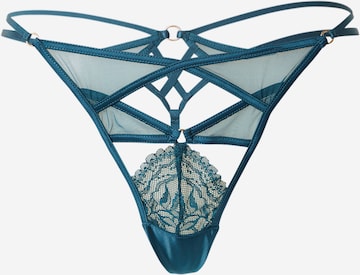 HunkemöllerTanga gaćice 'Amel' - plava boja: prednji dio
