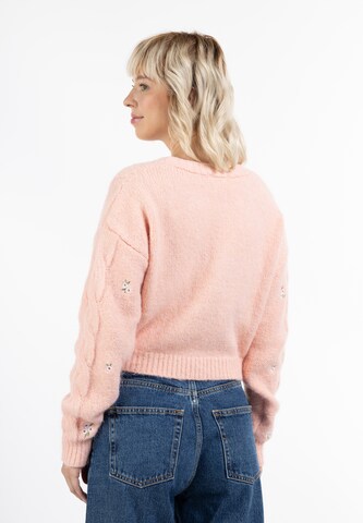 MYMO Strickjacke in Pink