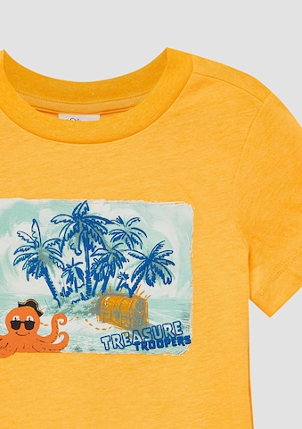 T-Shirt s.Oliver en jaune