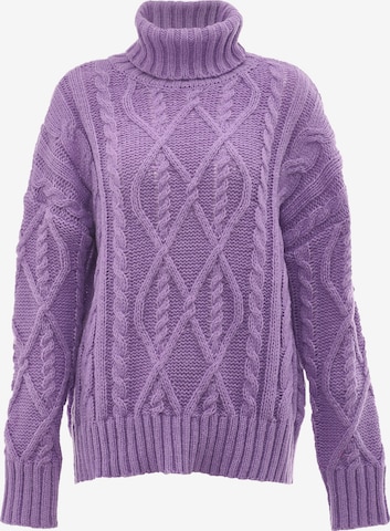 MYMO Pullover in Lila: predná strana