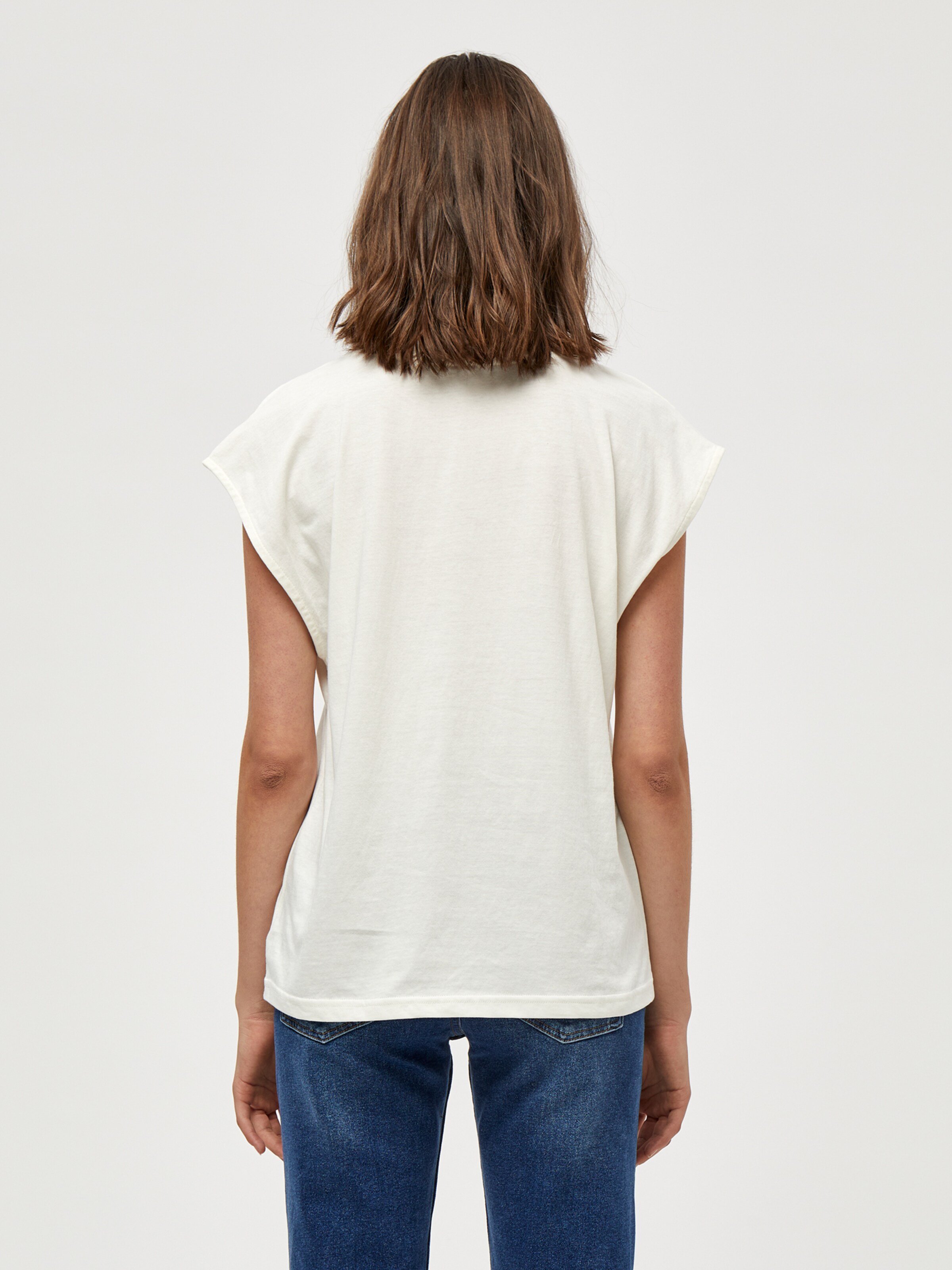 Frauen Shirts & Tops DESIRES T-Shirt 'Jinny' in Weiß - BR90343 Frauen Shirts & Tops DESIRES T-Shirt 'Jinny' in Weiß - BR90343