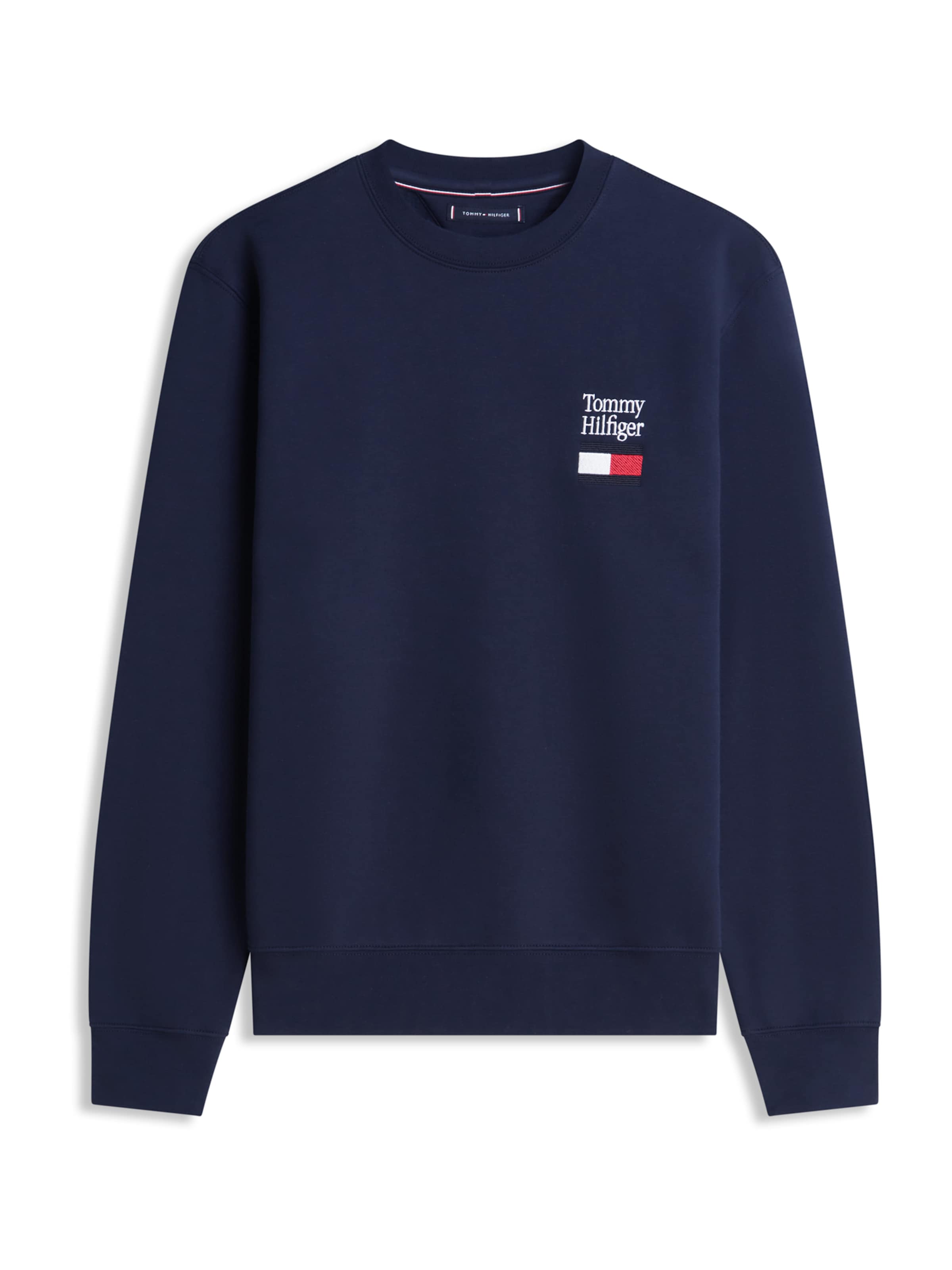 TOMMY HILFIGER Sudadera en navy / arándano / blanco, Vista del producto