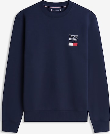 TOMMY HILFIGER Mikina - Modrá: predná strana