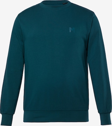 Men Plus Sweatshirt in Green: front