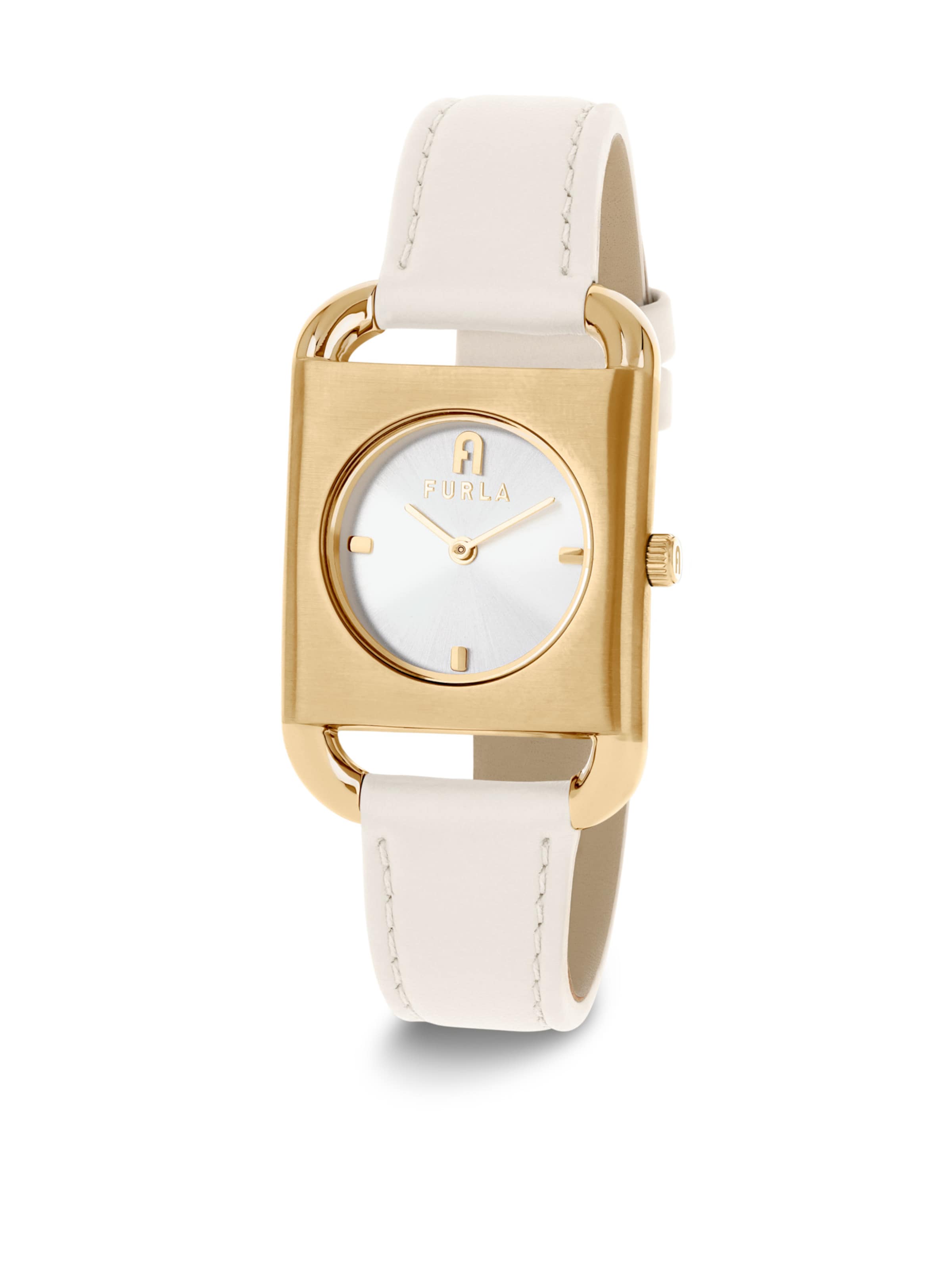 Orologio analogico 'ARCO SQUARE' di FURLA in oro: frontale