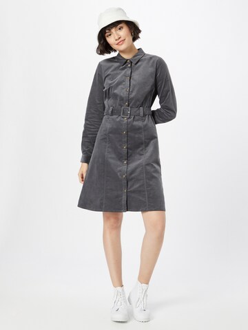 NÜMPH Shirt Dress 'MAURYA' in Grey