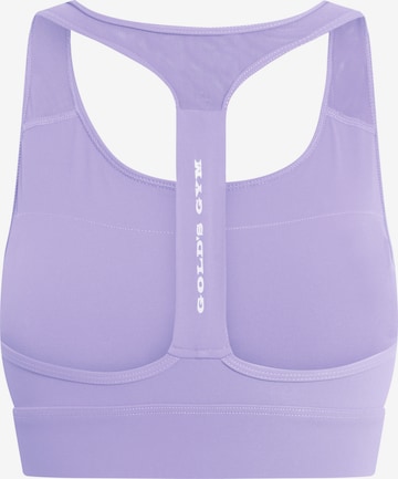 GOLD´S GYM APPAREL Bustier Sport-BH 'Nadia' in Lila