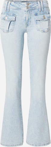 AÉROPOSTALE Расклешенный Джинсы в Синий: спереди