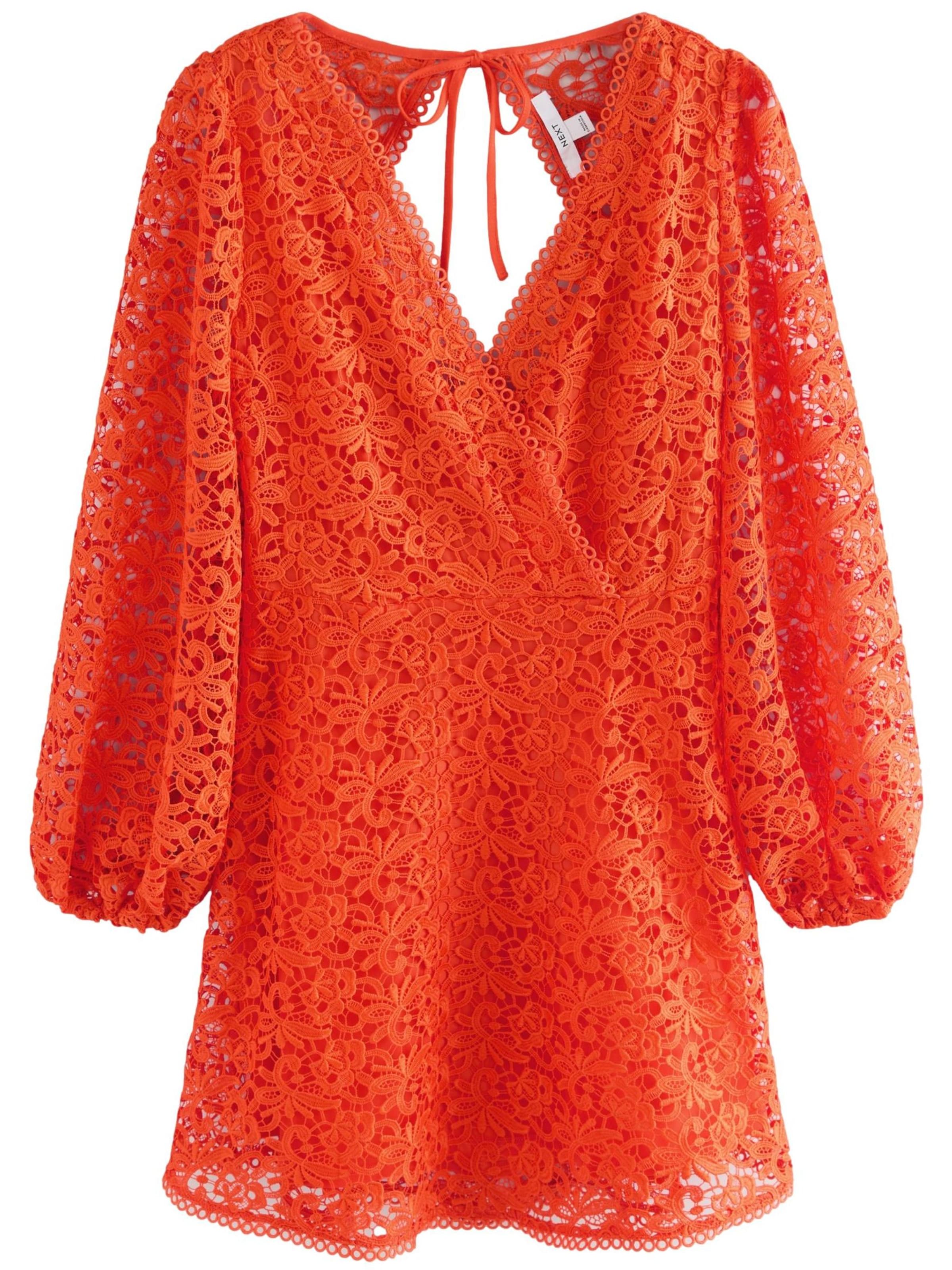 Next Φόρεμα κοκτέιλ σε πορτοκαλί: μπροστά