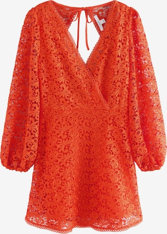 NextKoktel haljina - narančasta boja: prednji dio