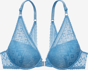 Push-up Soutien-gorge s.Oliver en bleu : devant